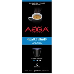 Decaffeinated|Nespresso Compatible Capsules>Ma Caféine Agga | Espresso Decaffeinato - box of 10 Nespresso® compatible capsules