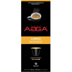 Nespresso Compatible Capsules>Ma Caféine Agga | Espresso Lungo - box of 10 Nespresso® compatible capsules
