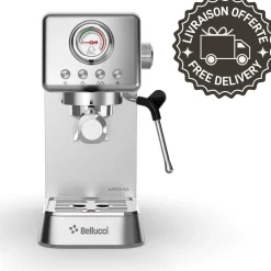 Bellucci|Manual>Ma Caféine Bellucci | Aroma compact semi-automatic manual coffee machine