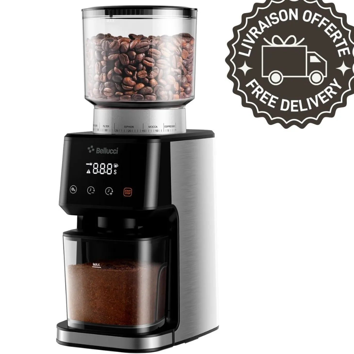 Bellucci|Automatics>Ma Caféine Bellucci | Casa coffee grinder