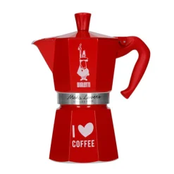 Italian Percolator>Ma Caféine Bialetti | Moka Express 6 cups I Love Coffee - 270 ml