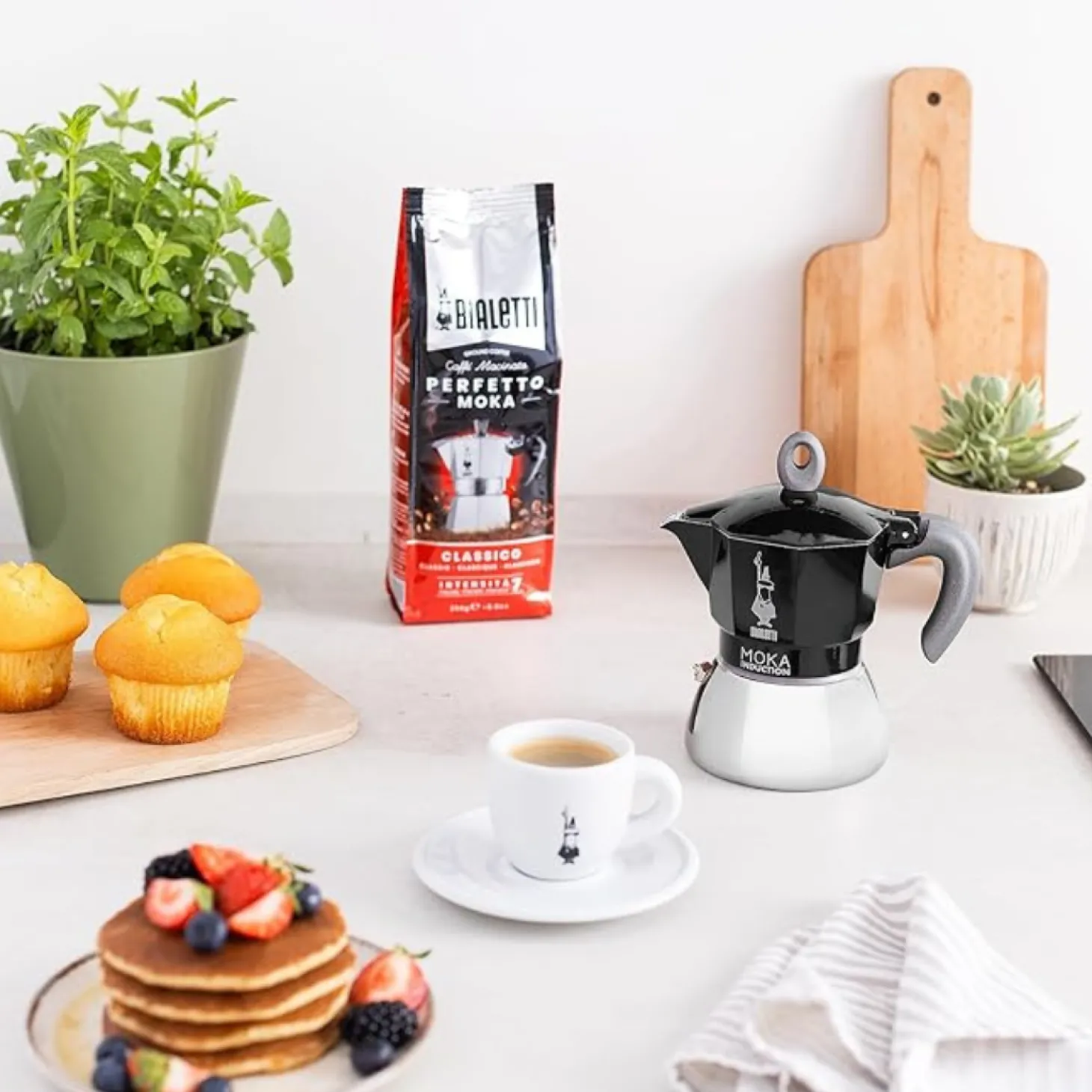 Italian Percolator>Ma Caféine Bialetti | Moka Induction 6 cups - 280 ml