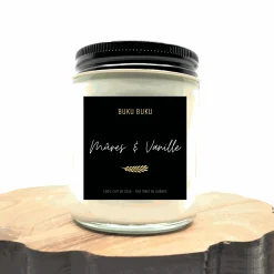 Quebec Products|I Am Candles>Ma Caféine Buku Buku | Blackberries and Vanilla - soy candle