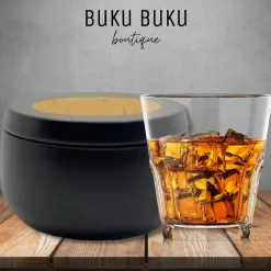 Quebec Products|Hostess Gifts>Ma Caféine Buku Buku | Bourbon - soy candle