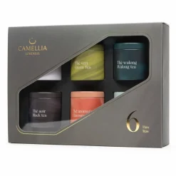 Hostess Gifts|Black Teas>Ma Caféine Camellia Sinensis | Discovery assortment 6 boxes of loose teas and herbal teas
