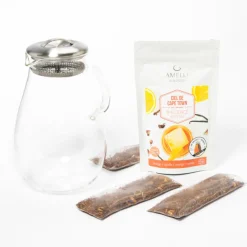 Infusers & Teapots|Iced Teas>Ma Caféine Camellia Sinensis | Glass Iced Tea Pitcher