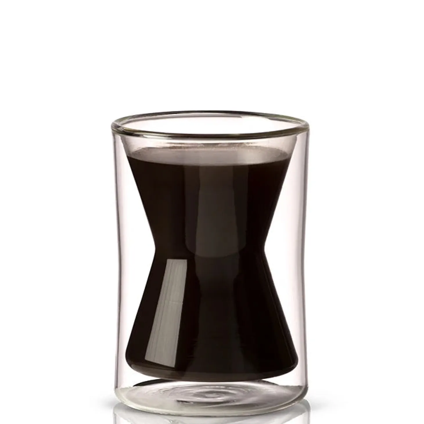 Glasses And Cups>Ma Caféine Chemex | Double wall glass mug without handle