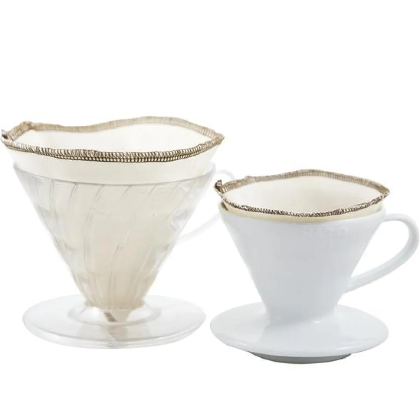 Manual Infusions|Machine Maintenance>Ma Caféine CoffeeSock | Set of 2 reusable filters for Hario V60-01