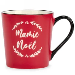Ceramic Mugs|Message Mugs>Ma Caféine Granny Christmas Mug