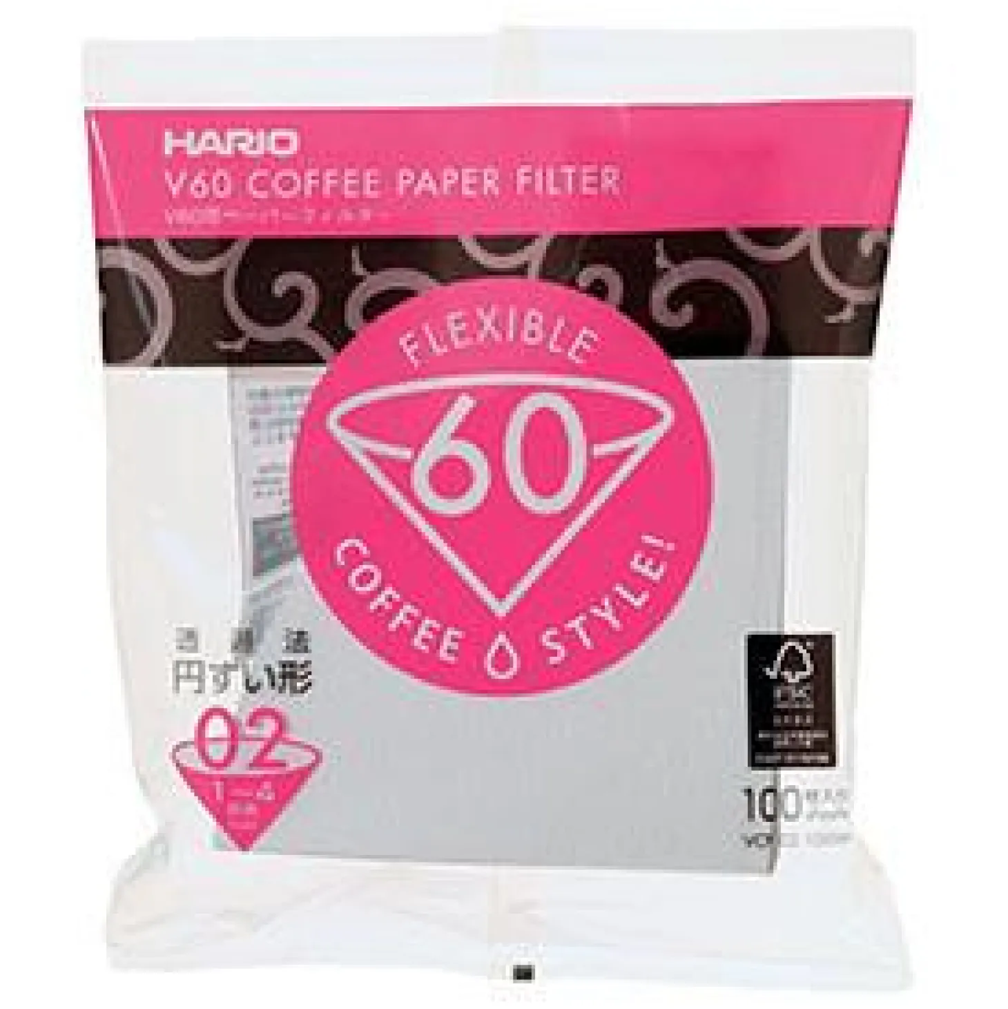 Machine Maintenance|Manual Infusions>Ma Caféine Hario | Filters V60-02 x100