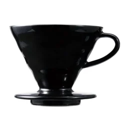 Manual Infusions>Ma Caféine Hario | V60-02 Kasuya in black ceramic