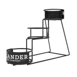 Flavored Syrups & Sauces>Ma Caféine Hollander | Metal storage for three sauces 64 oz