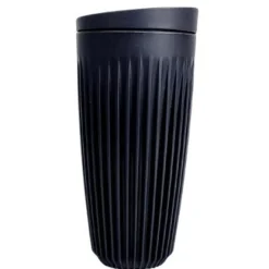 Glasses & Mugs ​|Glasses And Cups>Ma Caféine Huskee Cup | The recycled cup! 16 oz (Black)