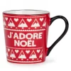 Ceramic Mugs|Message Mugs>Ma Caféine I love Christmas mug
