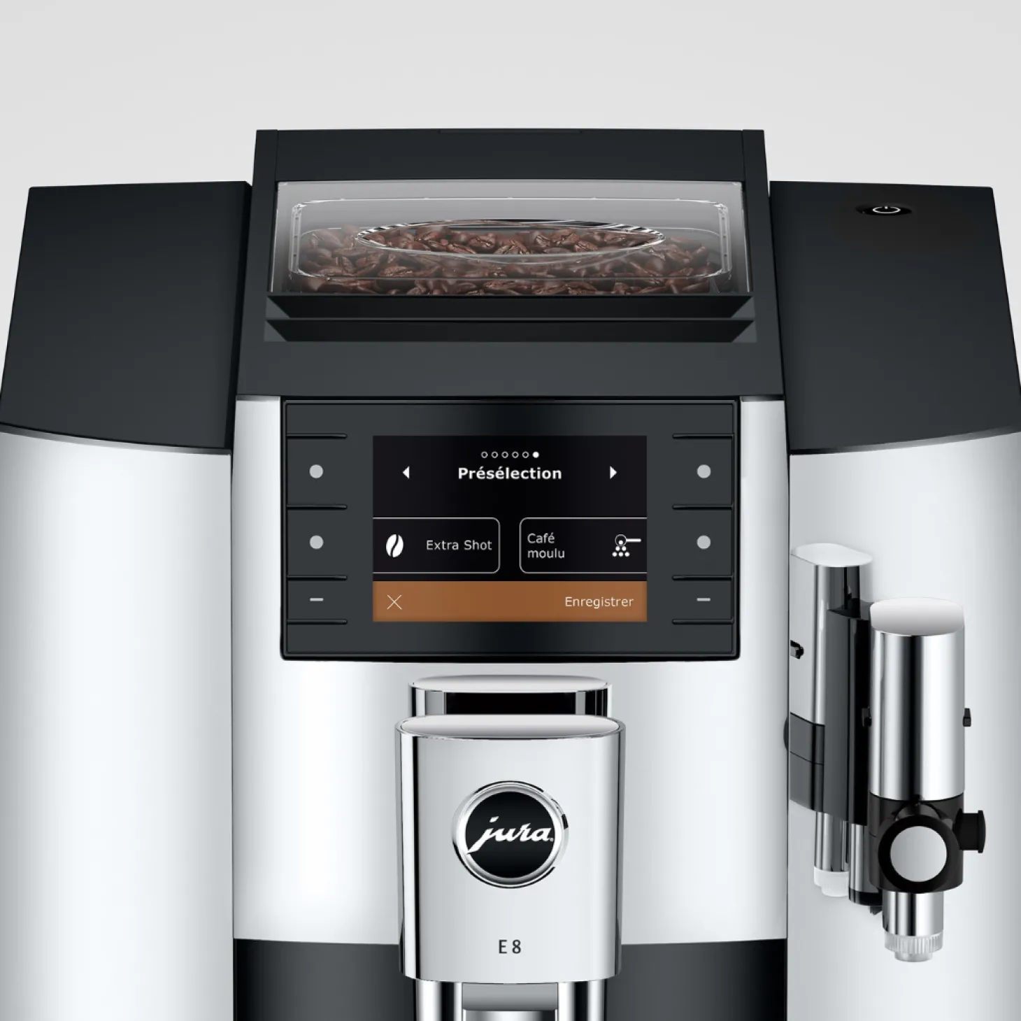Jura|Automatic>Ma Caféine Jura | E8 Chrome *New 2024 model*