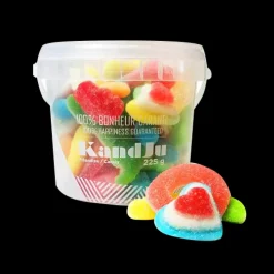 Food & Snacks|Quebec Products>Ma Caféine KandJu | Bucket of regular mix candy 225 g
