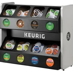 Capsule Storage>Ma Caféine Keurig | Premium storage for 8 boxes of K-Cup pods