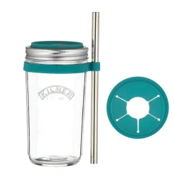 Glasses & Mugs ​|Iced Teas>Ma Caféine Kilner | Smoothie making set 500ml