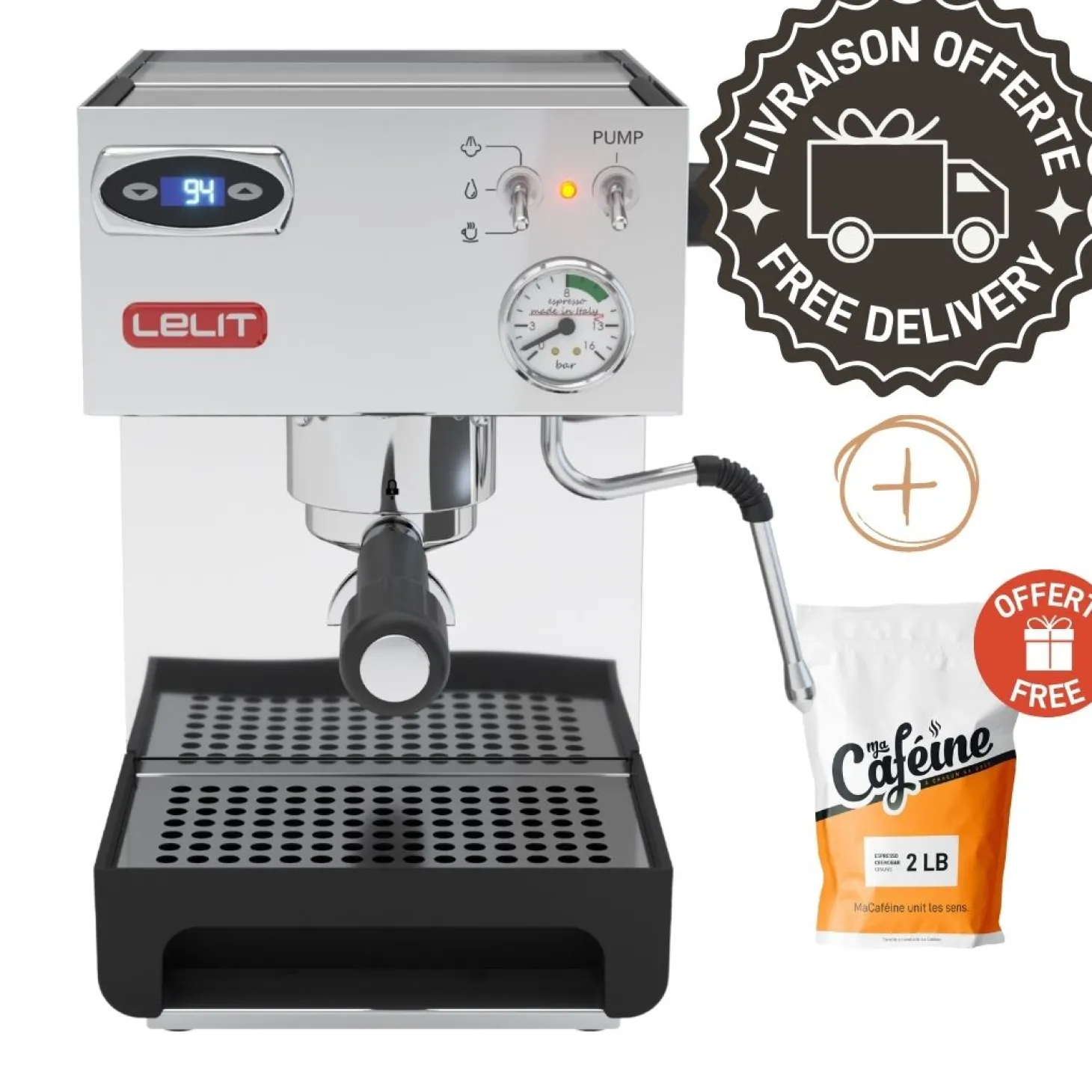 Lelit|Manual>Ma Caféine Lelit | Anna 2 PL41TEM