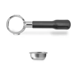Porta-Filters|Barista Tools>Ma Caféine Lelit | Bottomless portafilter 57mm with classic black handle