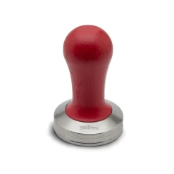 Barista Tools|Barista Tools>Ma Caféine Lelit | Stainless steel coffee tamper with red wooden handle 58.55 mm