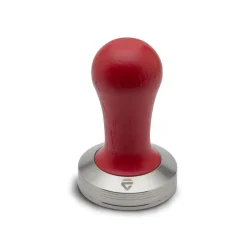 Barista Tools|Barista Tools>Ma Caféine Lelit | Stainless steel coffee tamper with red wooden handle 58.55 mm