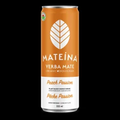 Ready-To-Drink Beverages|Quebec Products>Ma Caféine Mateina | Passion Peach Organic Energizing Infusion