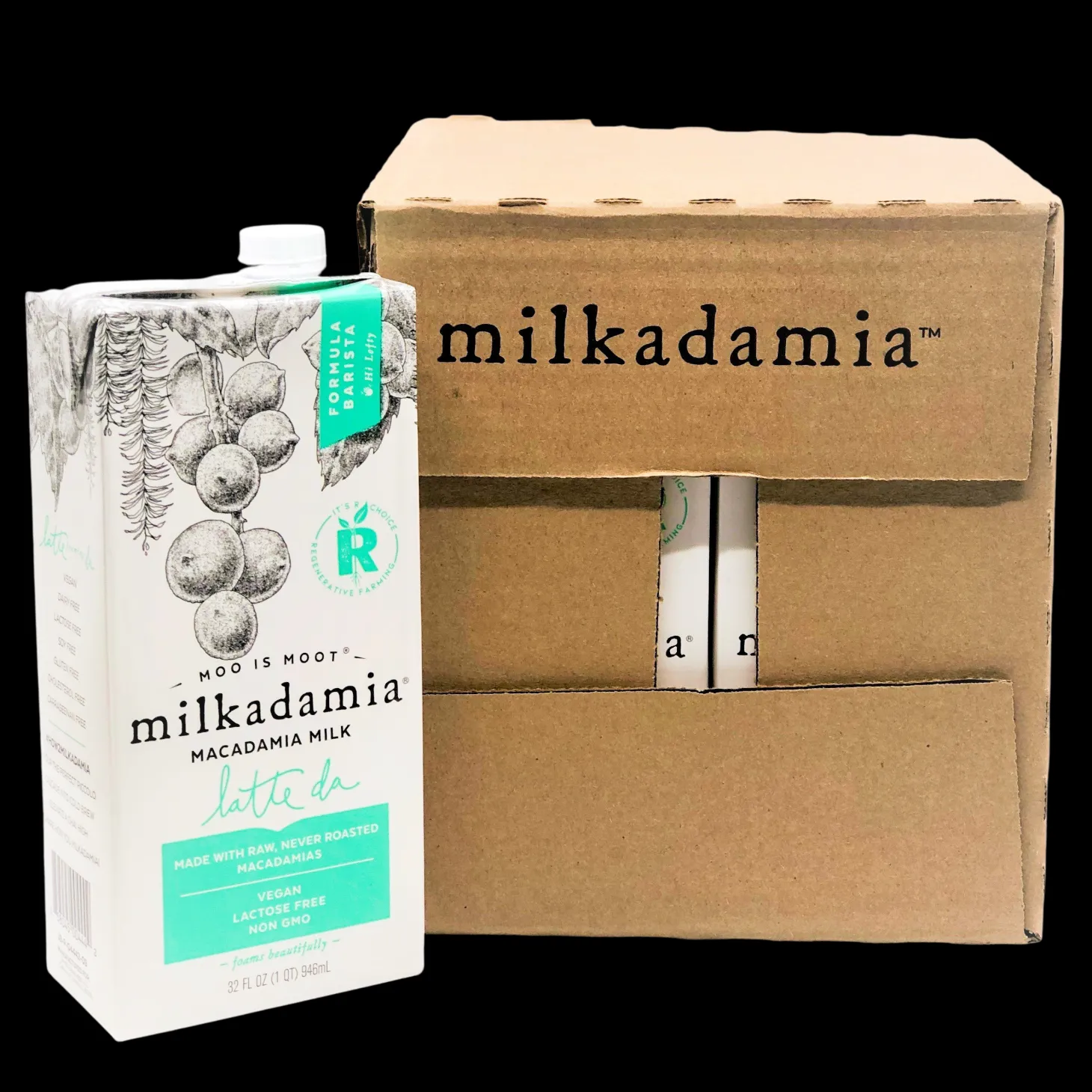 Milk, Plant-Based Drinks & Infused Chai>Ma Caféine Milkadamia | Barista Macadamia Latte Drink