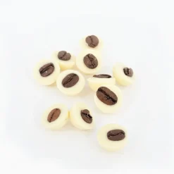 Food & Snacks|Quebec Products>Ma Caféine My Caffeine | Box of WHITE chocolate coated coffee beans 100gr