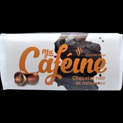 Food & Snacks|Quebec Products>Ma Caféine My Caffeine | Dark Chocolate Bar with Hazelnuts