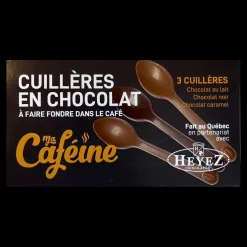 Camping|Food & Snacks>Ma Caféine My Caffeine | Set of three melting chocolate spoons