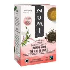 Green Teas|In Bag>Ma Caféine Numi | Organic Jasmine green tea 18 bags