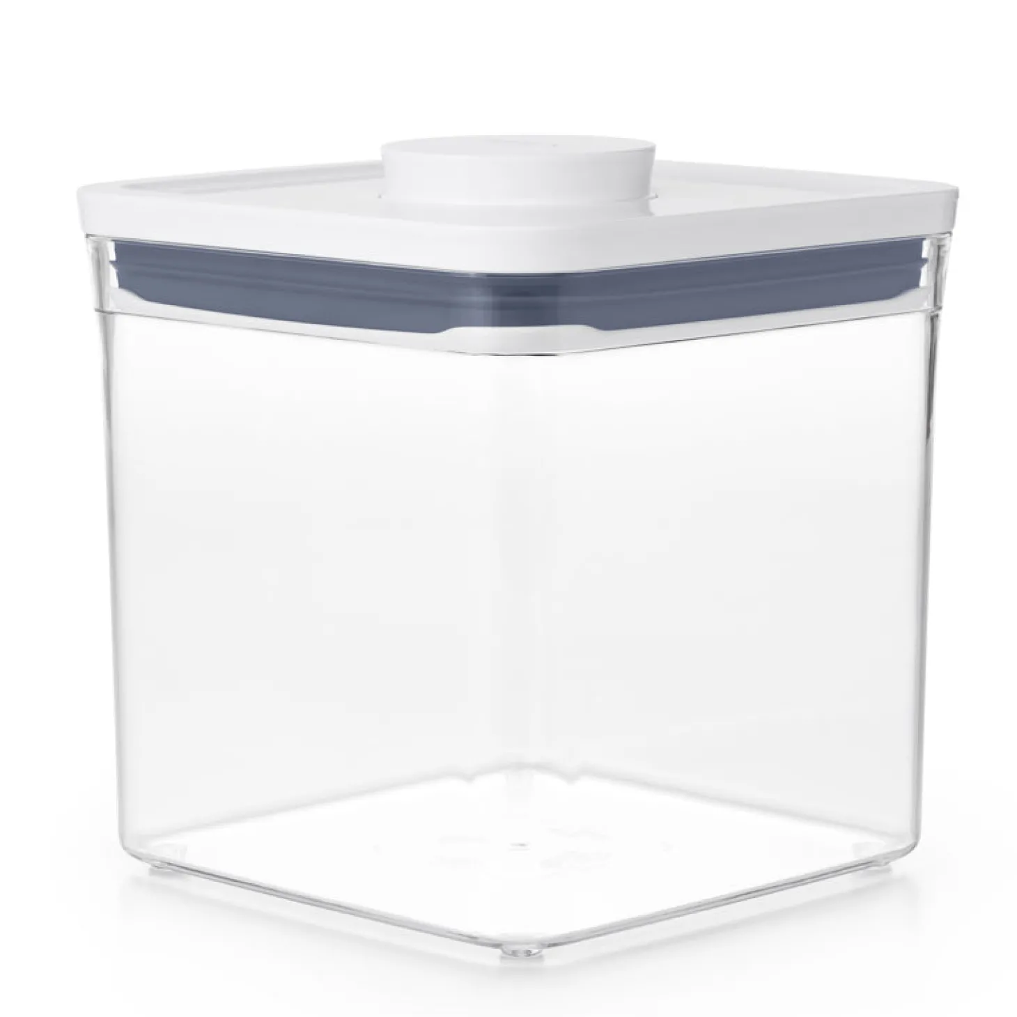 Preservation|Preservation>Ma Caféine OXO | Large short square container white lid POP 2.0 - 2.6 Liters