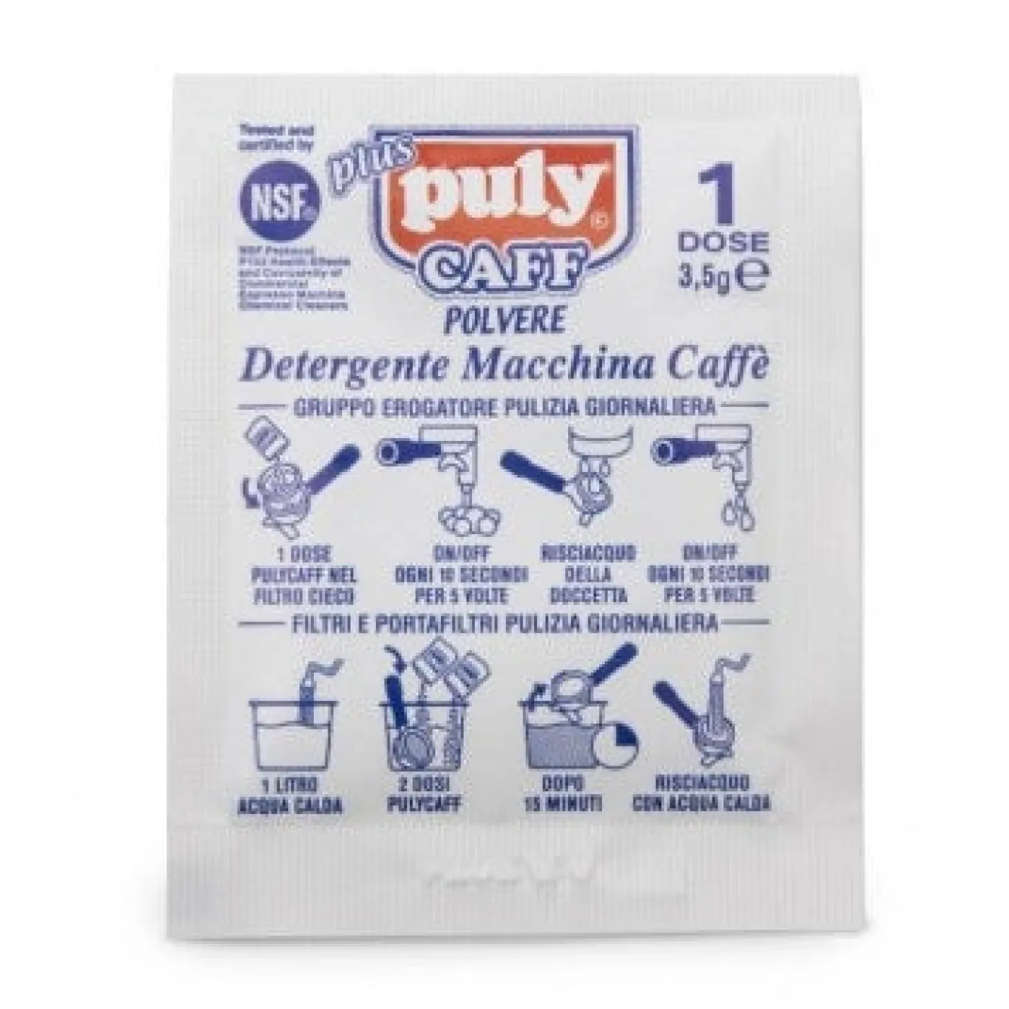 Machine Maintenance>Ma Caféine Puly | Box of 40 cleaning sachets for coffee group