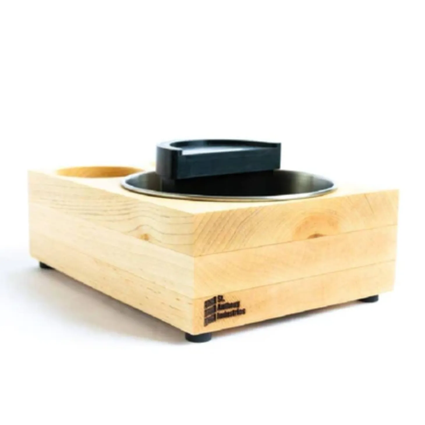 Barista Tools|Barista Tools>Ma Caféine Saint Anthony Industries | Handmade maple coffee grounds and tamper station