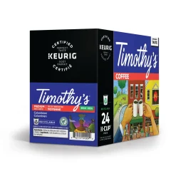 Keurig|Decaffeinated>Ma Caféine Timothy’s | Colombian decaffeinated 24 kcup capsules