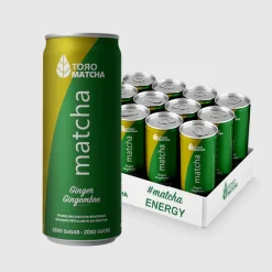 Ready-To-Drink Beverages|Quebec Products>Ma Caféine ToroMatcha | Sparkling Ginger without sugar - 355ml