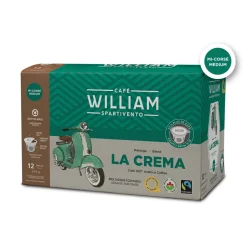 Organic Fair Trade|K-Cup Capsules>Ma Caféine William | La Crèma Fairtrade organic - box of 12 k cup capsules